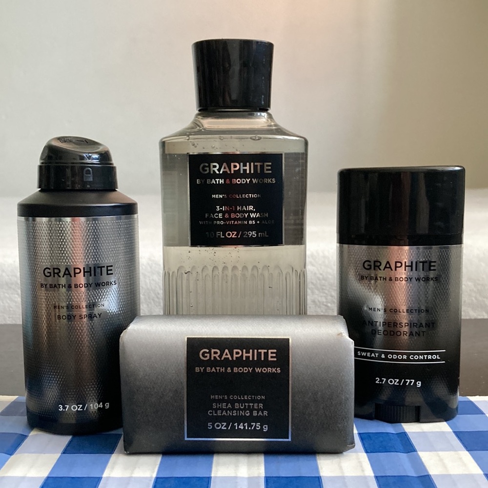 BBW Graphite shower set